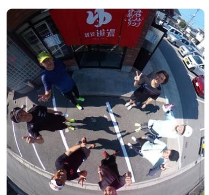 ランニングの様子